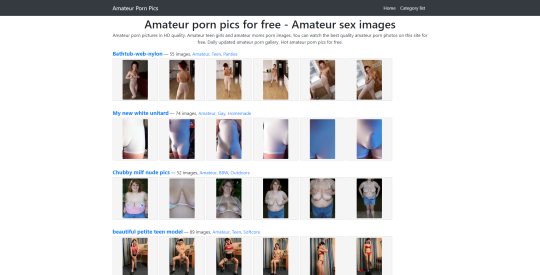 Amateur porn pics